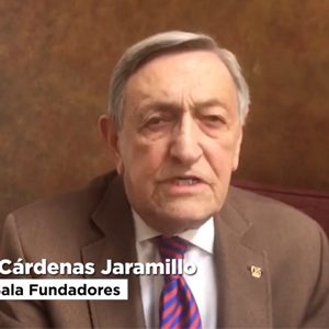 Fundador CES agradece por el compromiso de la comunidad universitaria