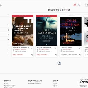 Biblioteca Fundadores ofrece contenido literario con la app Overdrive
