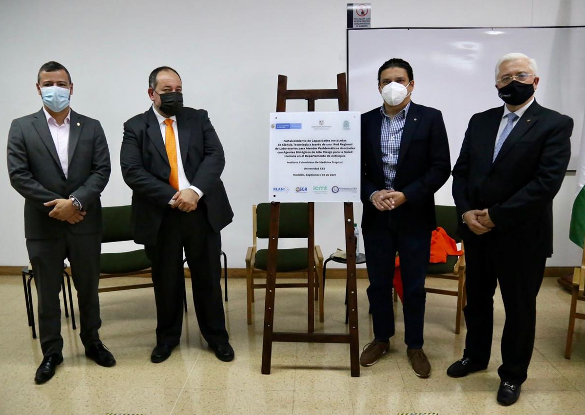 Minciencias revisó inversión de regalías para laboratorios de diagnóstico de la COVID-19 en el ICMT