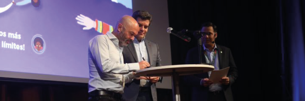 Universidad CES firmó convenio con Virtual Educa para apostarle a la educación del futuro a través de la innovación educativa