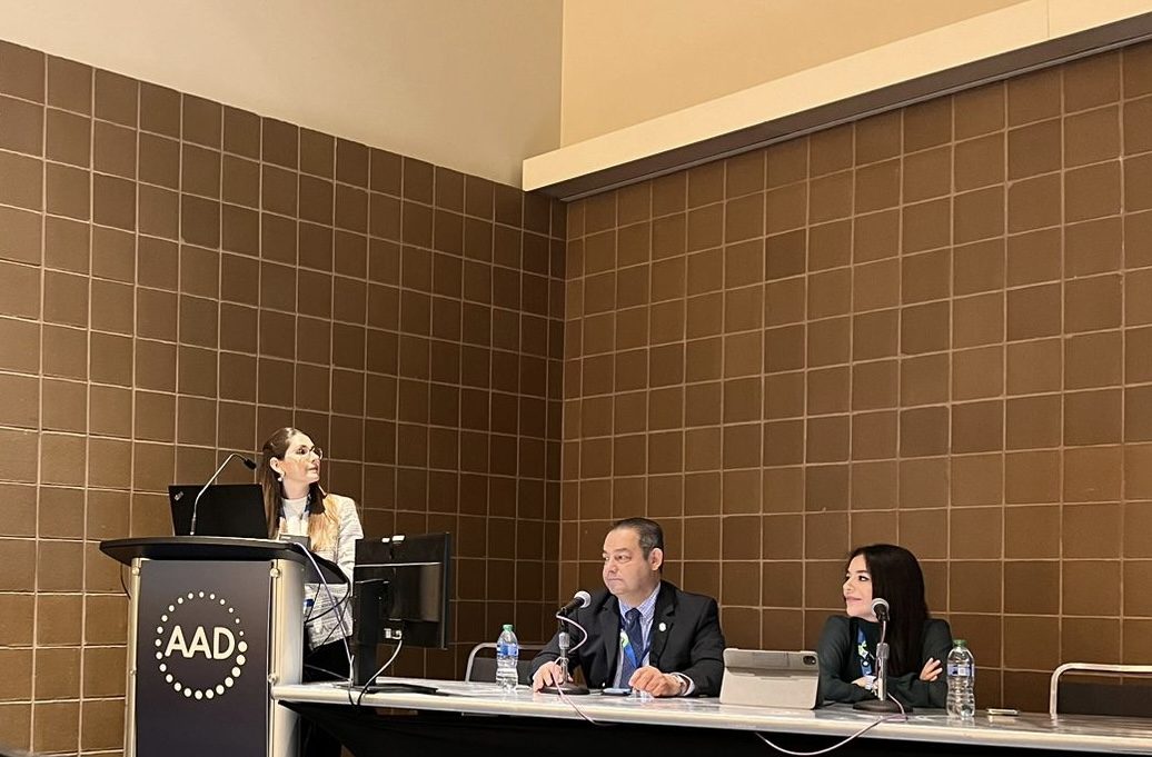 Tres residentes de Dermatología CES presentaron proyectos en el Congreso Americano de Dermatología en New Orleans