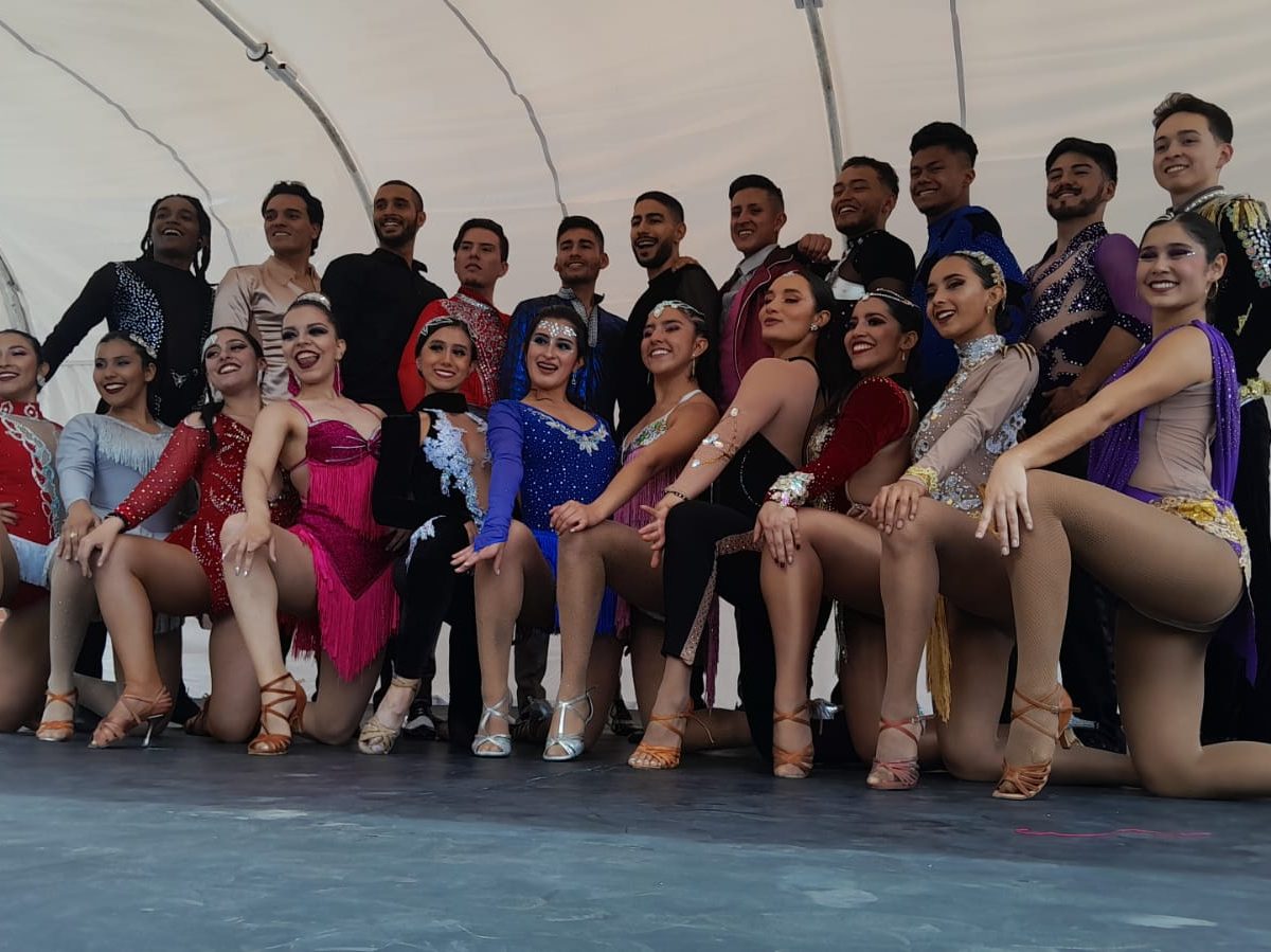 Carolina Molina y Kevin Tabares, la pareja de danza CES que ganó el Festival Concurso Khawala en Bogotá