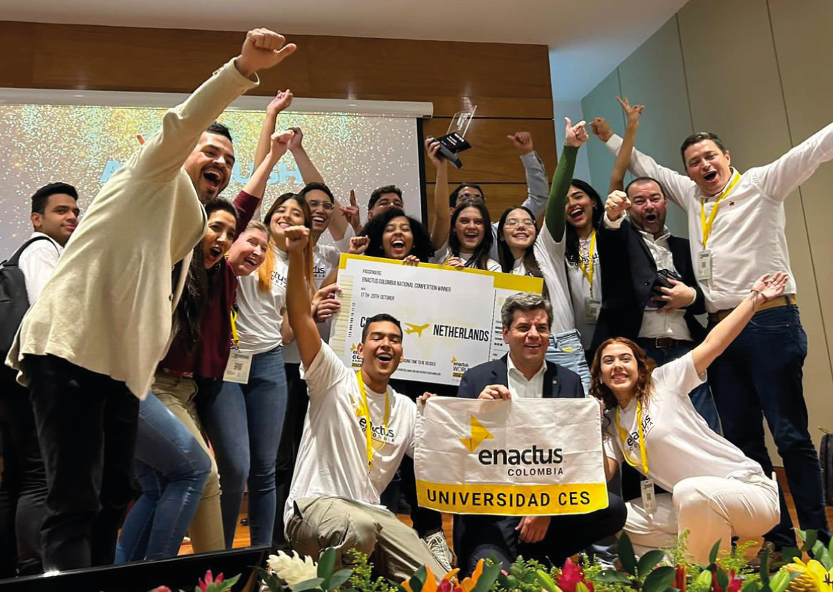 Universidad CES clasifica a Enactus World Cup 2023 en Países Bajos 