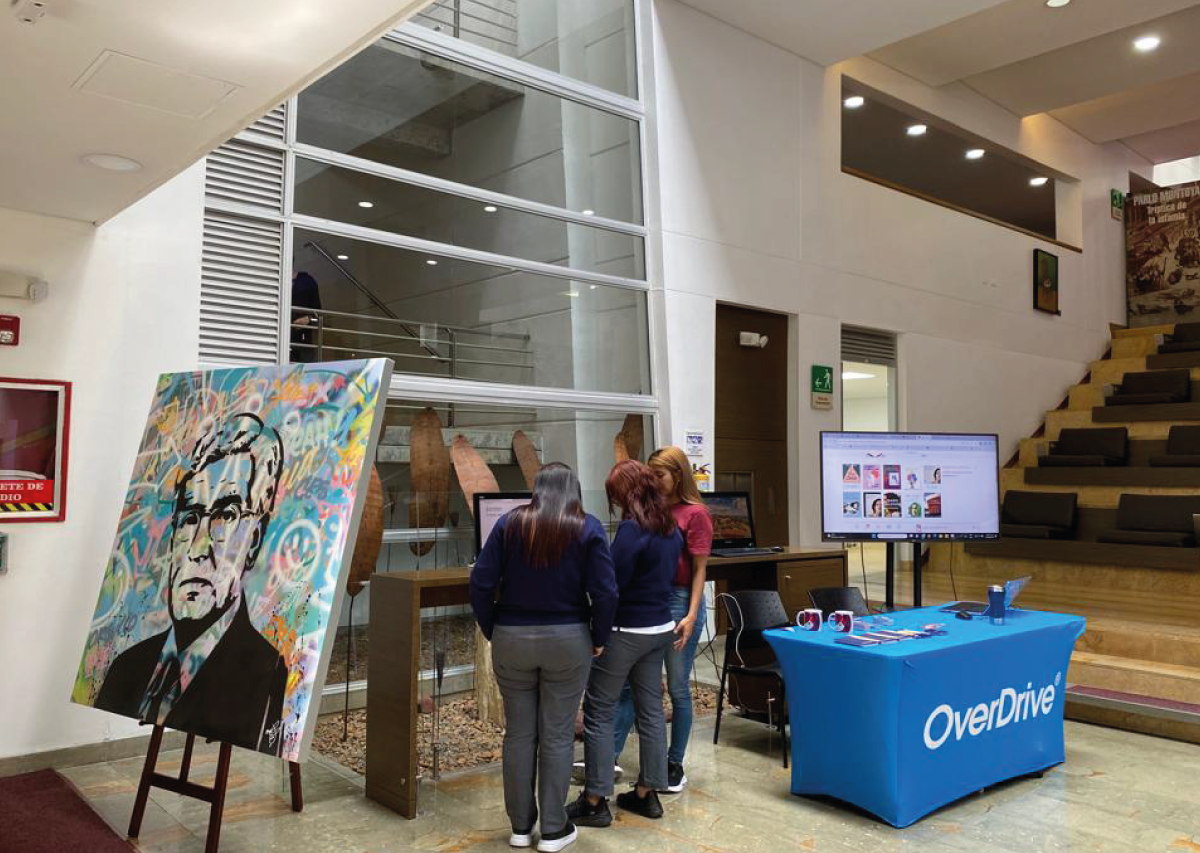 Comunidad CES podrá acceder a más de 34.000 libros electrónicos con la app Libby