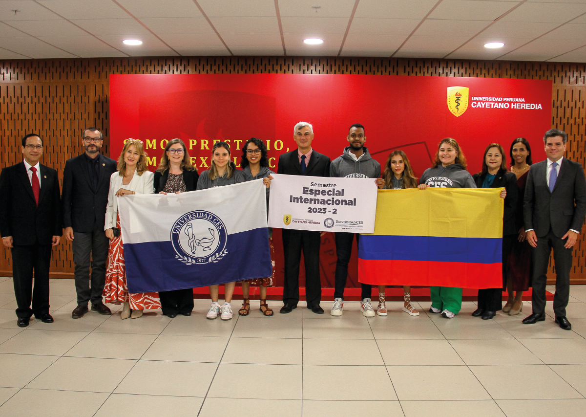 Universidad CES firma alianza con Universidad Cayetano de Heredia para doble titulación en Enfermería