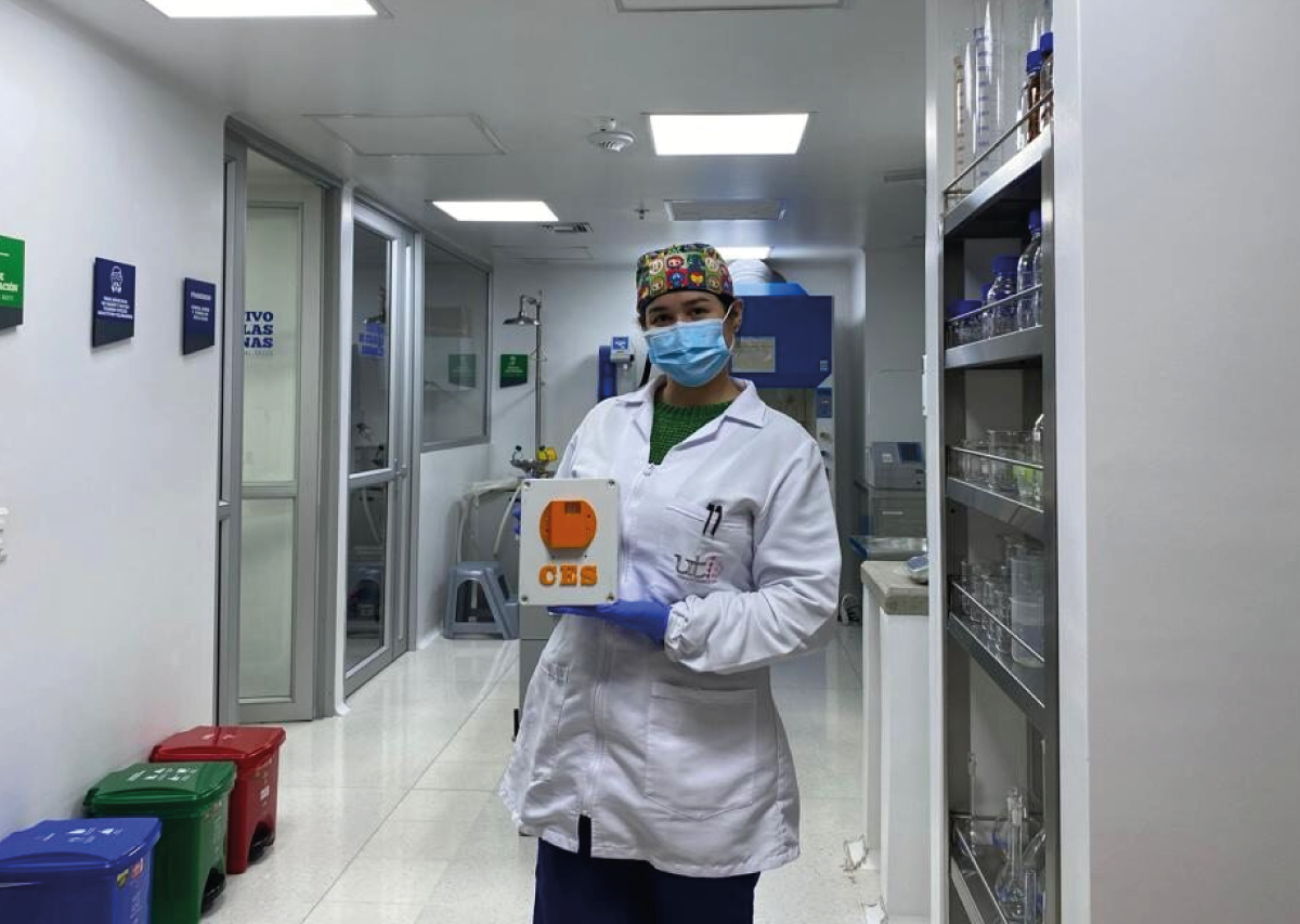 La U. CES y el ITM desarrollaron 10 dispositivos para medir contaminación dentro de la U. CES