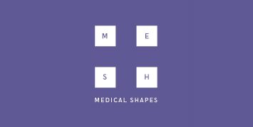 Logotipo de Medical Shapes (MESH).